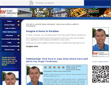 Tablet Screenshot of imaginekeywest.com